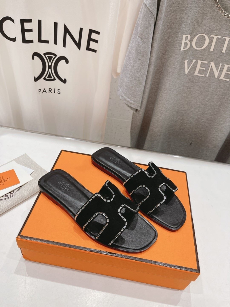 Hermes Slippers